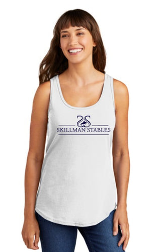 Skillman Stables - Ladies Core Cotton Tank Top