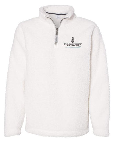 Brook View Stables - J. America - Women’s Epic Sherpa Quarter-Zip Pullover