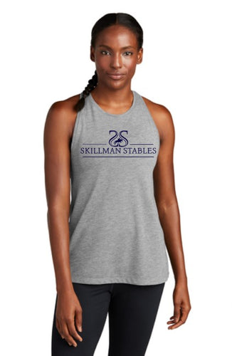 Skillman Stables - Sport-Tek ® Ladies PosiCharge ® Tri-Blend Wicking Tank