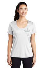 Load image into Gallery viewer, Brook View Stables Sport-Tek ® Ladies Posi-UV ™ Pro Scoop Neck Tee