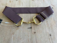 Load image into Gallery viewer, Anademi Gold Bit Buckle Stretch Belts