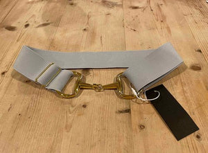 Anademi Gold Bit Buckle Stretch Belts