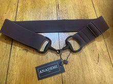 Load image into Gallery viewer, Anademi Black Bit Buckle Stretch Belts