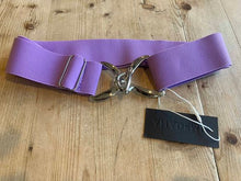 Load image into Gallery viewer, Anademi Silver Stirrup Buckle Stretch Belts