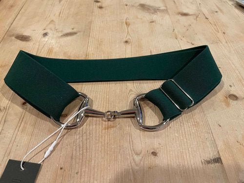 Anademi Silver Bit Buckle Stretch Belts