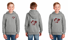 Load image into Gallery viewer, Hickory Lane Equestrian - Hanes® - Youth EcoSmart® Pullover Hooded Sweatshirt