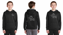 Load image into Gallery viewer, SNS Equine LLC - Sport-Tek® Sport-Wick® Fleece Colorblock Hooded Pullover (Ladies, Men&#39;s, Youth)