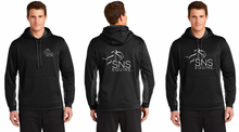 Load image into Gallery viewer, SNS Equine LLC - Sport-Tek® Sport-Wick® Fleece Colorblock Hooded Pullover (Ladies, Men&#39;s, Youth)