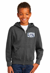 Burberry Gates - Port & Company® Fleece Full-Zip Hooded Sweatshirt (Adult/Unisex Sizing)