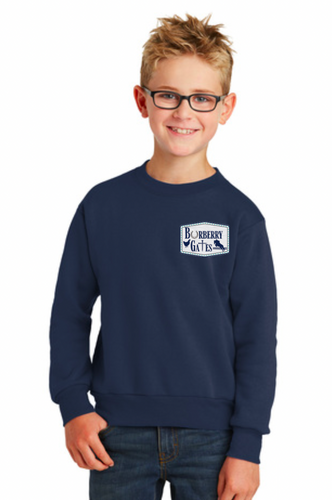 Burberry Gates - Port & Company® Youth Core Fleece Crewneck Sweatshirt