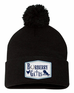 Burberry Gates - 12" Knit Beanie (Pom-Pom & No Pom-Pom)