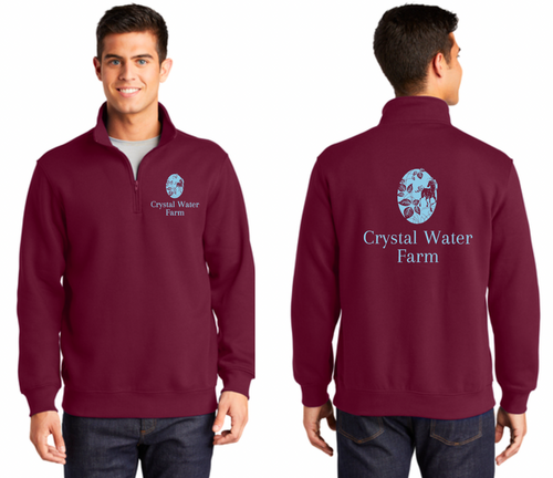 Crystal Water Farm - Sport-Tek® 1/4-Zip Sweatshirt