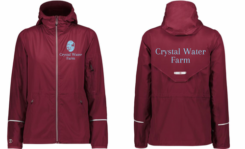 Crystal Water Farm - Packable Full Zip Jacket