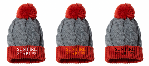 Sun Fire Stables - Richardson - Chunk Twist Knit Beanie With Cuff