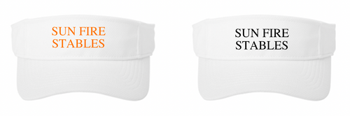 Sun Fire Stables - Sport-Tek® PosiCharge® RacerMesh® Visor