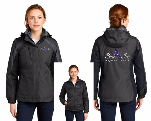 Blue Iris Equestrian - Port Authority® Colorblock 3-in-1 Jacket