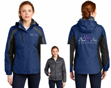 Load image into Gallery viewer, Blue Iris Equestrian - Port Authority® Colorblock 3-in-1 Jacket