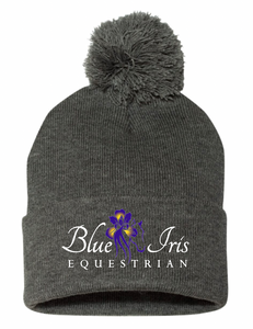 Blue Iris Equestrian - Sportsman - 12" Knit Beanie (Pom & No Pom)