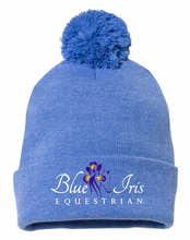 Load image into Gallery viewer, Blue Iris Equestrian - Sportsman - 12&quot; Knit Beanie (Pom &amp; No Pom)