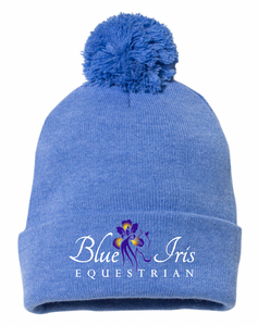 Blue Iris Equestrian - Sportsman - 12" Knit Beanie (Pom & No Pom)