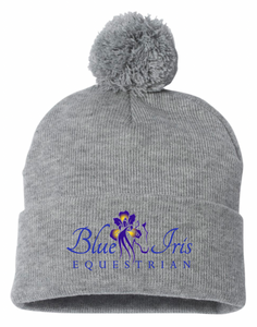 Blue Iris Equestrian - Sportsman - 12" Knit Beanie (Pom & No Pom)