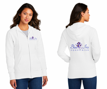 Load image into Gallery viewer, Blue Iris Equestrian - Core Fleece Full-Zip Hooded Sweatshirt