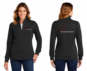 KM Equestrian - Sport-Tek® Ladies 1/4-Zip Sweatshirt