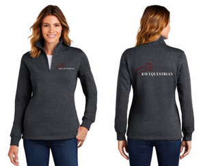 KM Equestrian - Sport-Tek® Ladies 1/4-Zip Sweatshirt