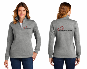 KM Equestrian - Sport-Tek® Ladies 1/4-Zip Sweatshirt