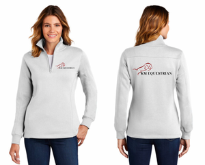 KM Equestrian - Sport-Tek® Ladies 1/4-Zip Sweatshirt