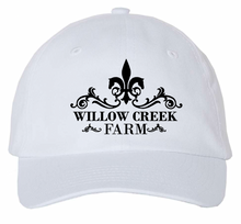 Load image into Gallery viewer, Willow Creek Farm - Classic Unstructured Baseball Cap (Small Fit &amp; Regular)