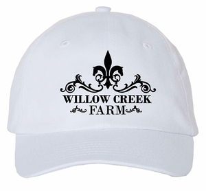 Willow Creek Farm - Classic Unstructured Baseball Cap (Small Fit & Regular)