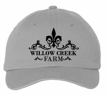 Load image into Gallery viewer, Willow Creek Farm - Classic Unstructured Baseball Cap (Small Fit &amp; Regular)