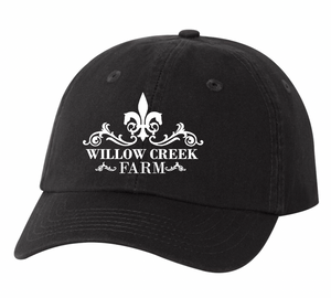 Willow Creek Farm - Classic Unstructured Baseball Cap (Small Fit & Regular)