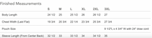 Load image into Gallery viewer, Ladies Size Chart