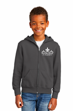 Load image into Gallery viewer, Willow Creek Farm - Port &amp; Company® Core Fleece Full-Zip Hooded Sweatshirt (Youth, Ladies, Men&#39;s)