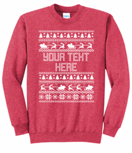 Load image into Gallery viewer, Holiday Ugly Sweater Sweatshirts