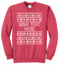 Load image into Gallery viewer, Holiday Ugly Sweater Sweatshirts