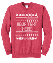 Load image into Gallery viewer, Holiday Ugly Sweater Sweatshirts