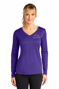 Heck Sport Horses - Sport-Tek® Ladies PosiCharge® Competitor™ V-Neck