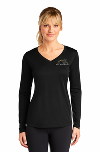 Heck Sport Horses - Sport-Tek® Ladies PosiCharge® Competitor™ V-Neck