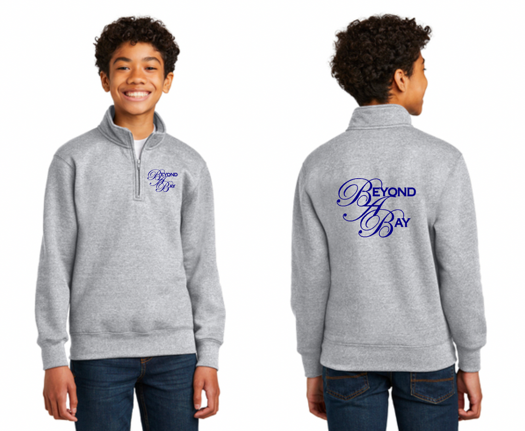 Beyond A Bay - Port & Company ® Youth Core Fleece 1/4-Zip Pullover Sweatshirt