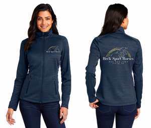 Heck Sport Horses - Port Authority® Digi Stripe Fleece Jacket