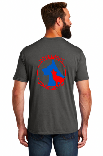 Vogelhaus GSD  - Allmade® Unisex Tri-Blend Tee - Back Logo ONLY