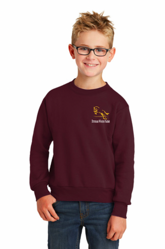 Dunham Woods Farms - Port & Company® Youth Core Fleece Crewneck Sweatshirt