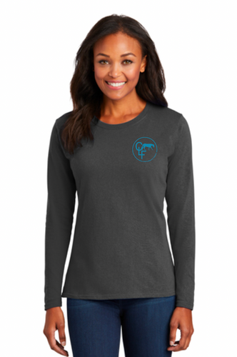 County Line Farm - Port & Company® Long Sleeve Core Cotton Tee (Men's, Ladies, Youth)