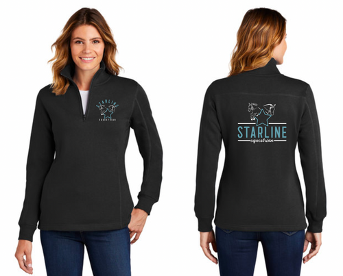 Starline Equestrian - Sport-Tek® Ladies 1/4-Zip Sweatshirt