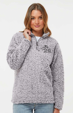 Load image into Gallery viewer, SNS Equine LLC - J. America - Women’s Epic Sherpa Quarter-Zip Pullover