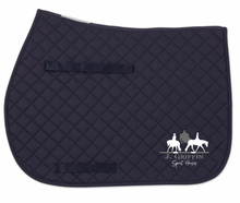 Load image into Gallery viewer, J. Griffin Sport Horses - AP Saddle Pads