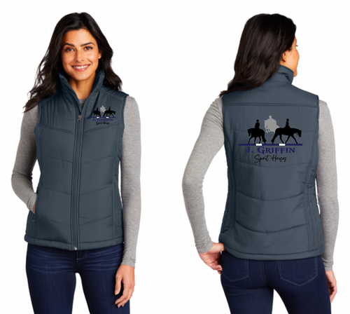 J. Griffin Sport Horses - Port Authority® Puffy Vest (Men's, Women's)
